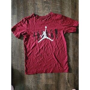 Boys L Nike Jordan Jumpman Maroon T Shirt